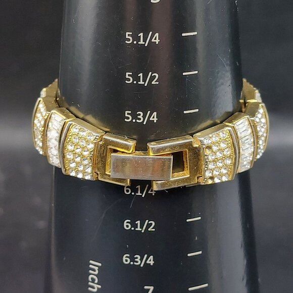 Xanadu Gold-Tone Womens Quartz Watch With Rhinestones & Crystal Accents - Picture 5 of 8